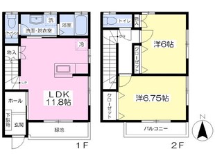 フレアージュＳｉｗｏｎＣの物件間取画像